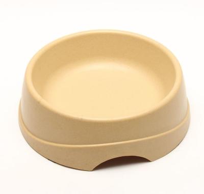 China Customized  Xl Bamboo Pet Bowl Lightweight Long Service Life BSCI Approved for sale