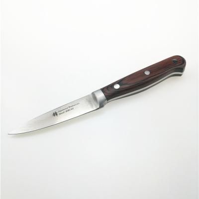 China 3,5 polegadas que descascam o Parer das facas de cozinha de Damasco para a carne e vegetais cortados à venda