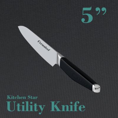 China Cuchillo de Cerasteel de la manija de la fibra de vidrio cuchillo para uso general de 5 pulgadas en venta