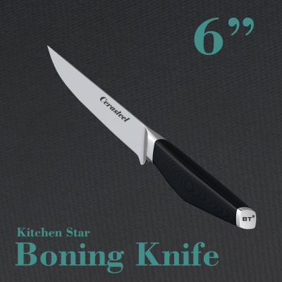 China Cuchillo de Cerasteel 6 pulgadas que deshuesan el cuchillo con la manija de la fibra de vidrio G10 en venta