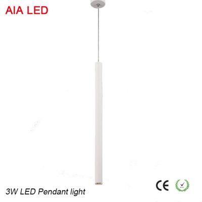 China la lámpara pendiente llevada interior moderna 3W de la longitud de 500m m llevó el droplight pendiente de light/LED en venta