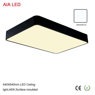 China 48W 640x640mm modern stype and good price indoor LED Ceiling light for office lighting for sale