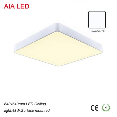 China 48W High quality aluminum indoor LED Ceiling light for hotel room for sale