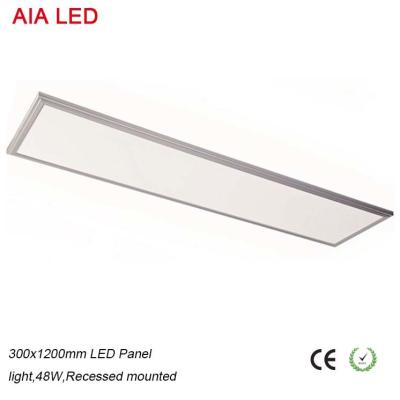 China 300x1200mm 48W Commercial LED light/led panel light light for supermarket for sale