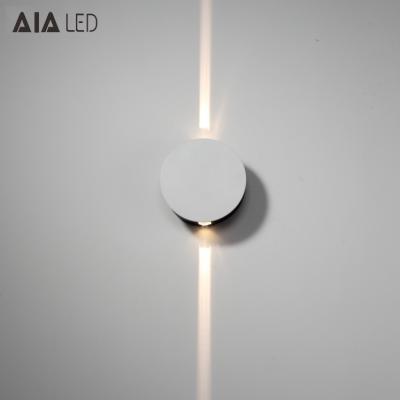 China Lámpara de pared moderna de acero de la decoración de /LED de la luz de la pared de la ronda 2x1W IP20 LED para el centro comercial en venta