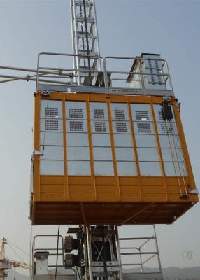 China Personnel Construction Material Hoist Payload Capacity 2000Kg With Q355 Steel Material for sale