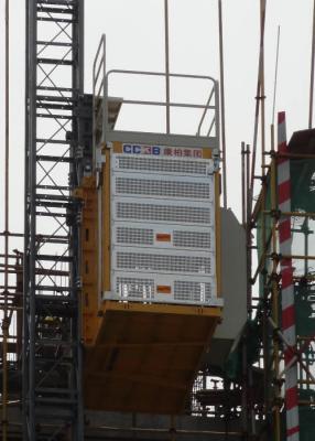 Chine Capacité de charge utile de haute résistance de construction d'ascenseur efficace sûr de chantier 2000 kilogrammes à vendre