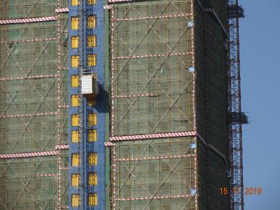 China Alzamiento del pasajero de la construcción de acero SC200/SC200 del material de Q345B en venta