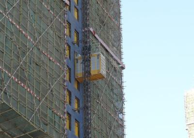 China EN 12159 alzamiento del material de construcción del piñón del estante de 2012 constructores en venta