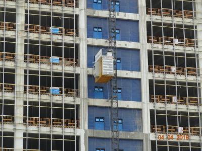 China Dirija põem em andamento e param 46 M/elevador mínimo da grua da construção à venda