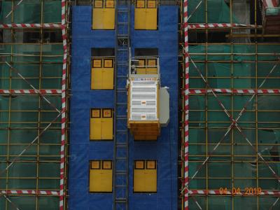 China Modular High Safety Rack Pinion Lift Construction Hoist Elevator for sale