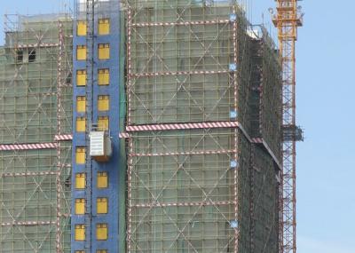 China 3 Doors Bridges Chimney Rack Pinion Construction Site Lift for sale