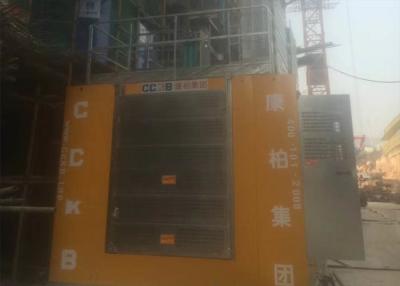 China Passenger Material Safety 3 Door Cage Construction Site Hoist for sale