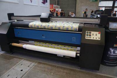 China Double Dx7 Print Head Digital Fabric Printing Machine For Flag Making for sale