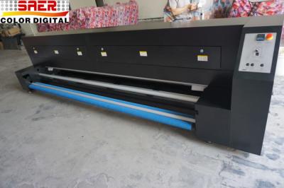 China máquina de gran tamaño Automaticly CMYK dual multicolor de la sublimación del calor de los 3.2m en venta