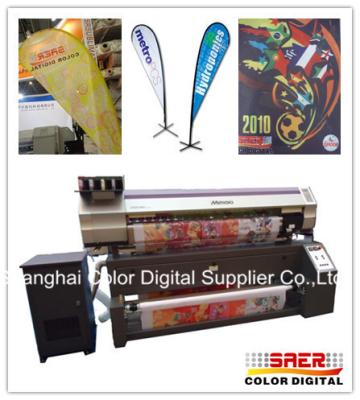 China 1.6M Digital Inkjet Mimaki Textile Printer For Advertising Flag for sale