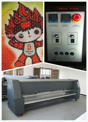 China CE Certificated Dual KCMY Heating Machine For Make Custom Flag for sale