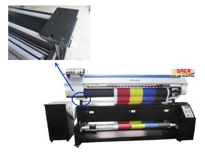 中国 1.8m の印刷物幅の綿絹およびポリエステルのための連続的なインクジェット・プリンタ 販売のため