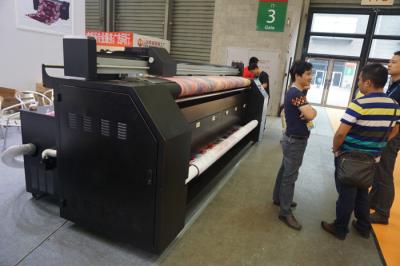 China Pigment / Reactive Ink Fabric Flag Printing Machine For Roll Up Banners for sale