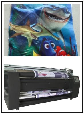 China Sublimation Epson Head Printer Cloth Printing Machine For Flag Fabric for sale