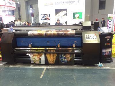China Mirror Fabric Printing machine Double Vision Textile Printer Dual CMYK for sale