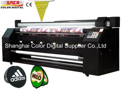 China A cor completa dirige à máquina de impressão de Digitas de matéria têxtil da tela com cabeça de Epson Dx7 à venda