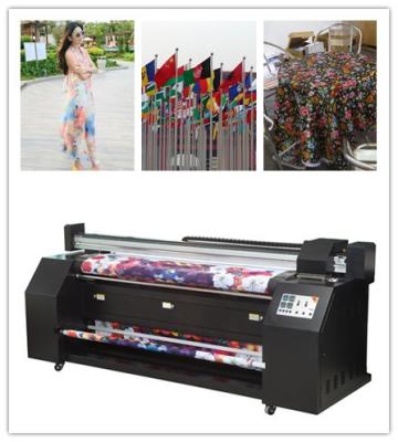 China Pigment Sublimation Flag Digital Fabric Printing Machine / Polyester Outdoor Printing Machine for sale