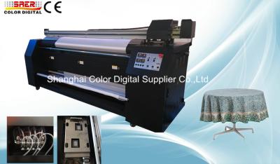 China Veelkleurige Digitale Digitale het Kledingstukprinters van het Drukmateriaal met Dubbel Epson-Hoofd Te koop