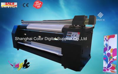 China Digital-Fahnen-Stand-Stoff-Druckmaschine Epson-Kopf-Drucker-Innenim Freien zu verkaufen