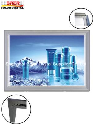 China Poster Light Box Displays Slim Led Light Box With 30mm Frame And Customed Size for sale