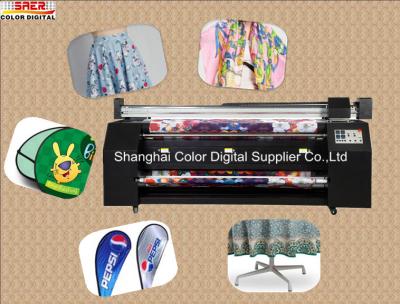 China Double Epson DX7 Large Format Fabric / Textile Printing Machine for sale