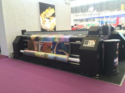 China Wide Format Digital Plotter Epson DX7 Printhead 1440 dpi Textile Printing Equipment for sale