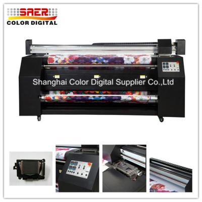 China DX7 Print Heads Digital Flag Printer 2.2m Print Width For Fabric Directly Printing for sale