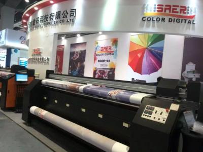 China 360 * 1080dpi Sublimation Digital Printing Machine For Advertising Flags / Banners for sale