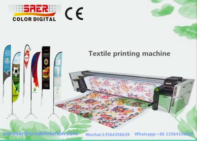 China SAER High DIP  Dye Sublimation Textile Printer With Fixation Unit for sale