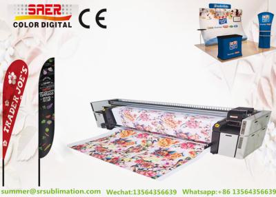 China Wallpaper Multicolor Fabric Printing Machine With High DIP Print Head for sale