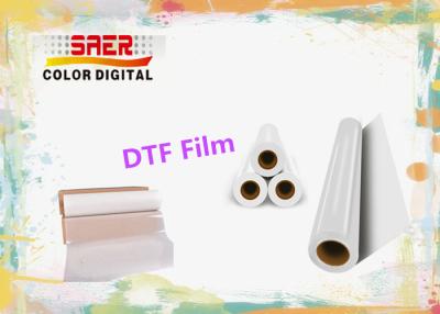 China Hot Peeling Transparent DTF Transfer Film For Printing 100m for sale