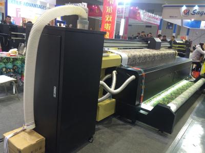 China Digital Outdoor Advertising Sublimation Textile Flag Printing Machine 1080 dpi maximum Resolution for sale