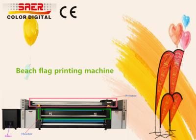 China Dual CMYK Sublimation Printer Custom Full Color Digital Flag Printing Machine for sale