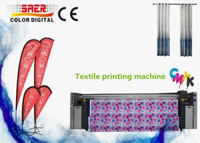China SAER CSR2200 Flag Banner Polyester Fabric Printer / Directly Textile Printer for sale