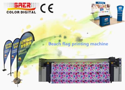 Chine Machine d'impression de tissus de sublimation de SAER CSR2200/imprimante de sublimation de colorant de tissu de polyester bannière de drapeau à vendre