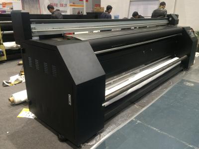 China Impresora de chorro de tinta piezoeléctrica de la alta precisión con la cabeza de impresión de Epson en el material de la tela en venta