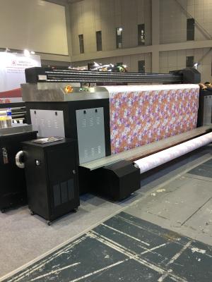 China High Accuracy Digital Textile Printing Machine With Dye Sublimation System for sale