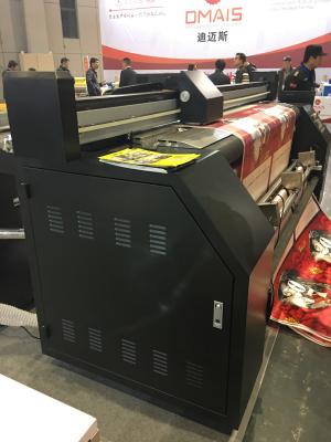 China Tomada acima da alimentação automática da máquina de impressão da bandeira da bandeira à venda