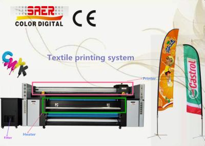 China 3.2m Multicolor Sublimation Fabric Printing Machine With Reasonable Price for sale