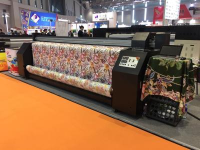 China CMYK Four Colour Epson Head Digital Fabric Printing Machine for sale