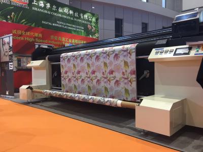 中国 高速織物のデジタル印字機二重CMYK色モード 販売のため