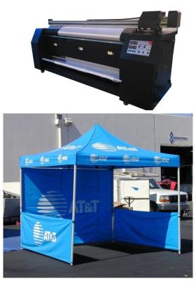 China High Definition Tent Inkjet Textile Printing Machine Digital With Faster Speed for sale