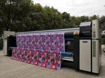 China Large Size High Resolution Inkjet Textile Printing Machine With Automatic Feeding System for sale