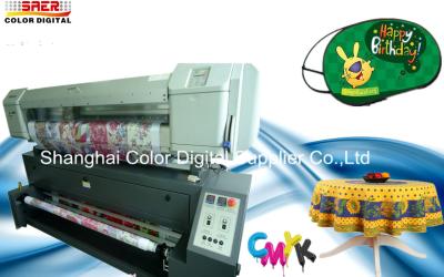China 2000W Power Textile Sublimation Printer / Fabric Printing Machine For Flag for sale
